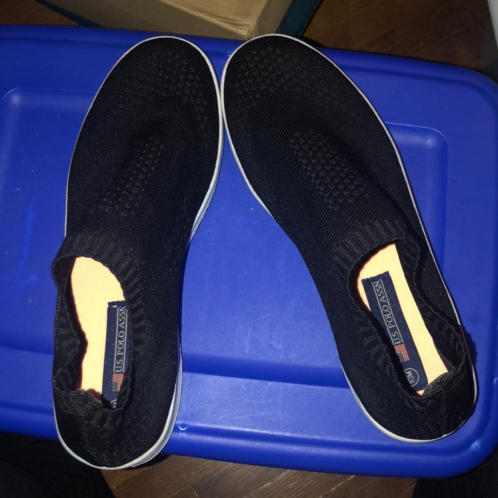 Gently worn sneakers